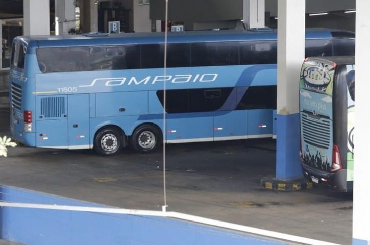 Tensão na Rodoviária Novo Rio: Sequestro em Ônibus da Viação Sampaio deixa Dois Passageiros Gravemente Feridos